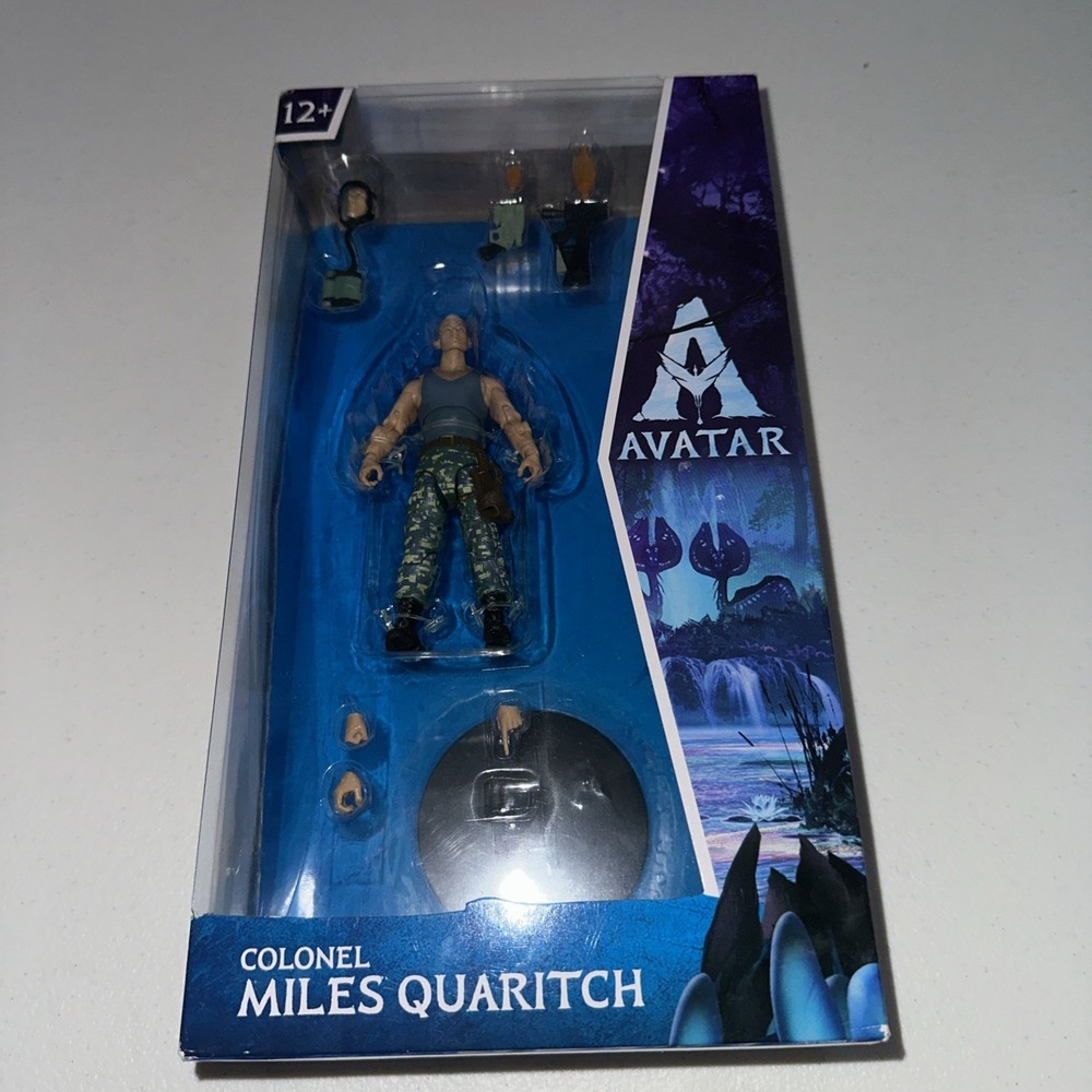 McFarlane‎ Toys Avatar Movie Colonel Miles Quaritch 4-inch Action Figure